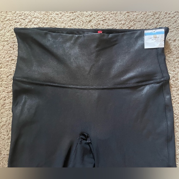 Spanx Faux Leather Leggings Pants - Picture 7 of 12